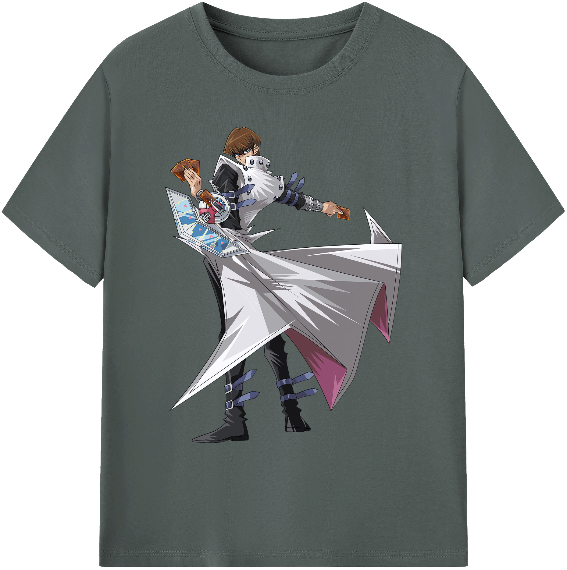 （画像用） 遊☆戯☆王 Yu-Gi-Oh! 綿100％ メンズ半袖Tシャツ｜肌触りやわらか＆通気性